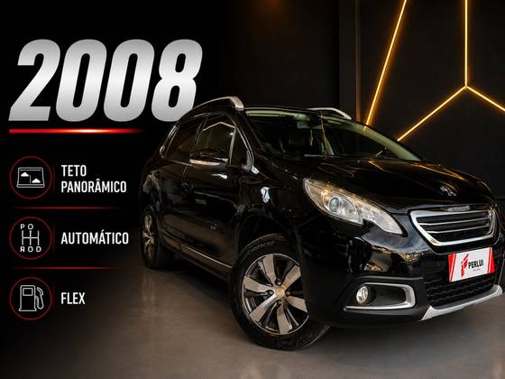 PEUGEOT 2008 1.6 16V FLEX GRIFFE 4P AUTOMÁTICO PEUGEOT 2008 1.6 16V FLEX GRIFFE 4P AUTOMÁTICO